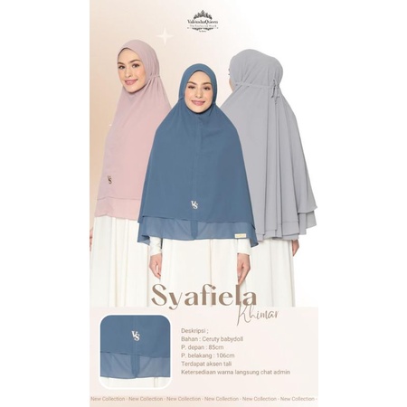 HIJAB INSTAN PREMIUM ORIGINAL SYAFIELA VALENSHA QUEEN
