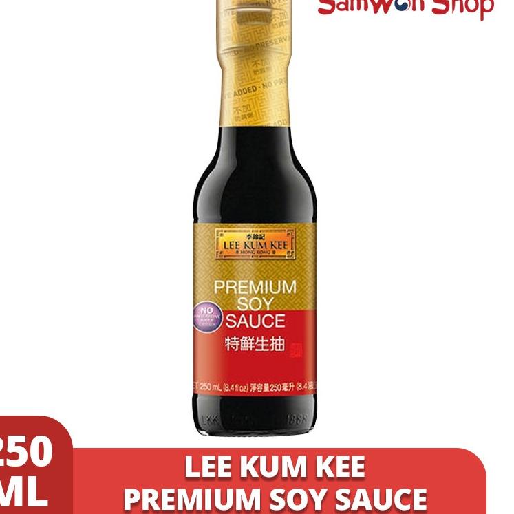 

Paling Laku--LEE KUM KEE PREMIUM SOY SAUCE 250 ML / KECAP ASIN KACANG KEDELAI