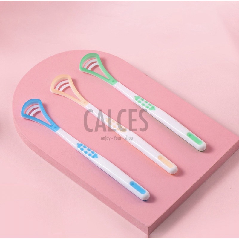 Pembersih Lidah Sikat Lidah Tongue Cleaner Tongue Scraper