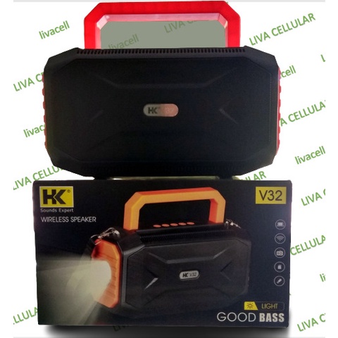 Speaker Bluetooth HK V32 bass
