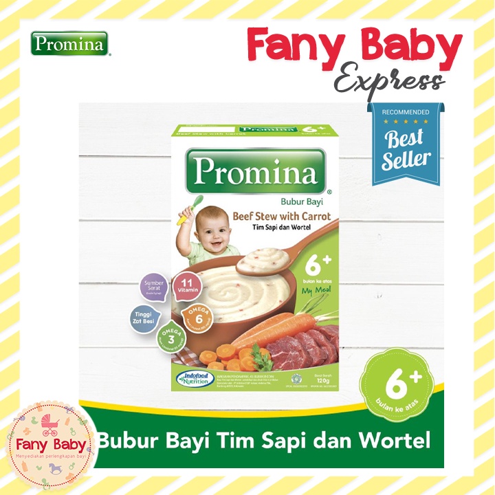 PROMINA BUBUR BAYI 6+ MONTH /120GR