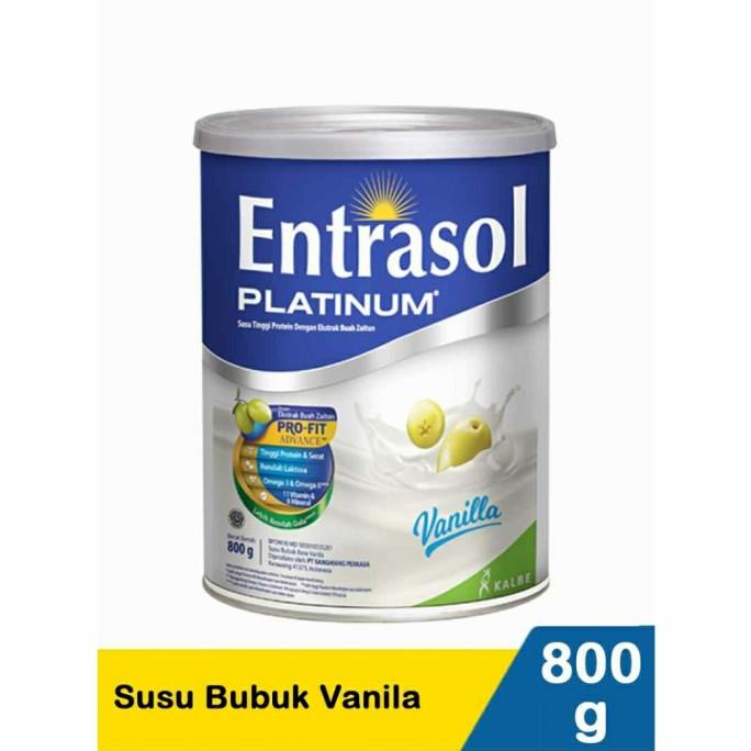 

[ COD ] Entrasol Platinum Susu Bubuk Nutrisi Dewasa Vanilla 800 g