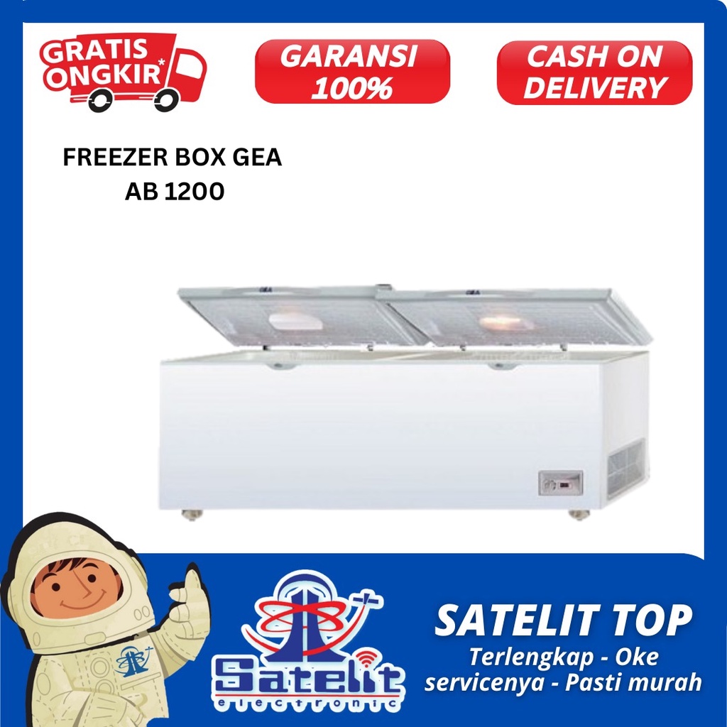 FREEZER BOX / CHEST FREEZER / PENYIMPANAN DAGING GEA AB 1200 / PROMO