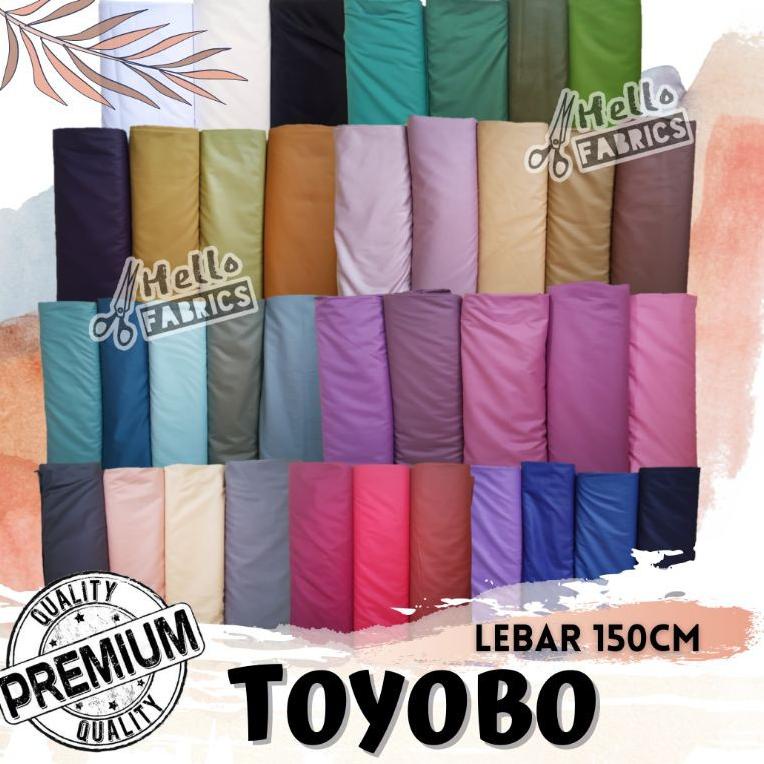 SUM.18Oc22ᴺ • Kain Katun Jepang Toyobo Metera Asli Ori Royal Mix Kualitas Premium Warna Warni