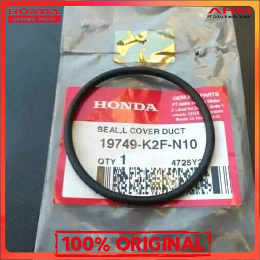 *Ori Ahm  KARET SEAL BAK TUTUP CVT KIRI SCOOPY 2021 2022 19749-K2F-N10 19749K2FN10 Terjamin asli 100