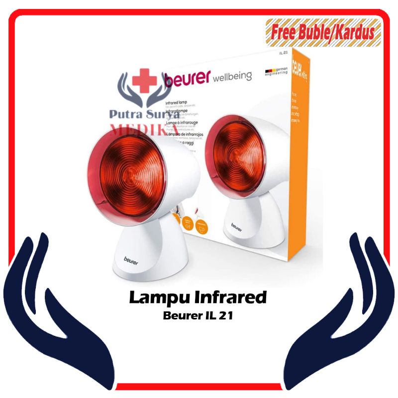 Lampu Terapi Infrared IL21 Beurer Germany | Lampu Terapi Inframerah 150 Watt