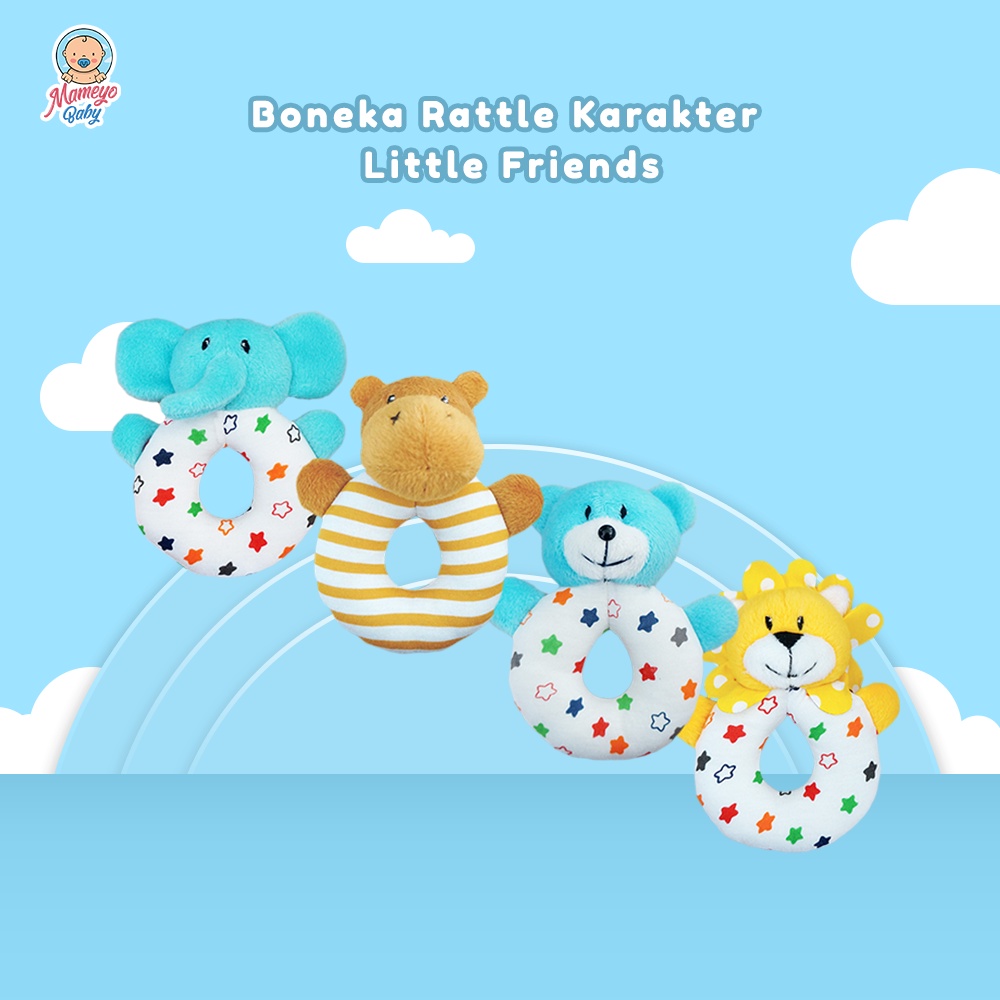 Boneka Rattle Karakter Little Friends - LFR1010