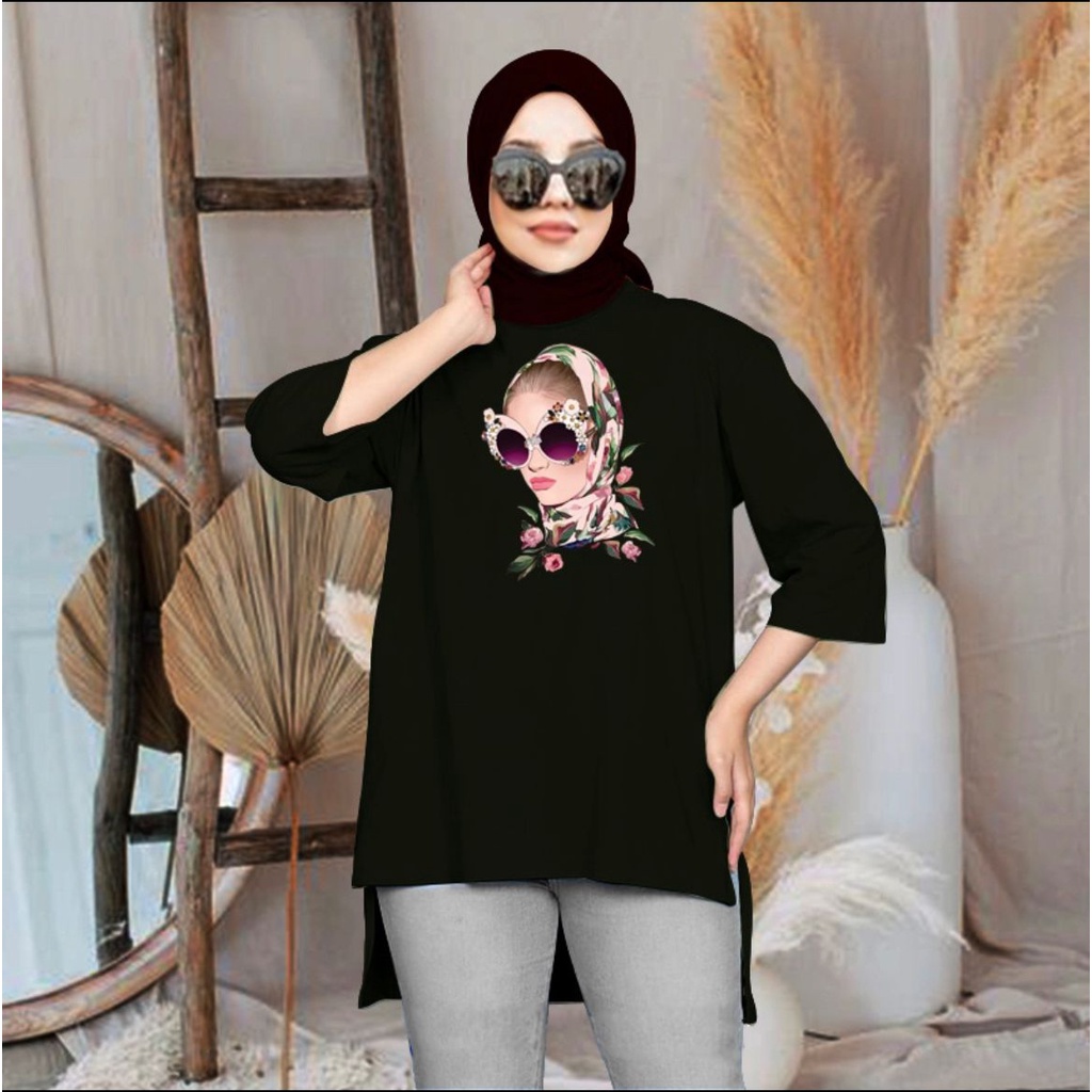 BC Tunik Basic Wanita Hijab's kaloborasi 04