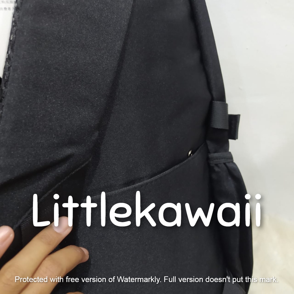 LK/Tas Ransel Laptop Backpack Parasut Sekolah Fashion Casual  Remaja Dewasa Pria Liangwei Import