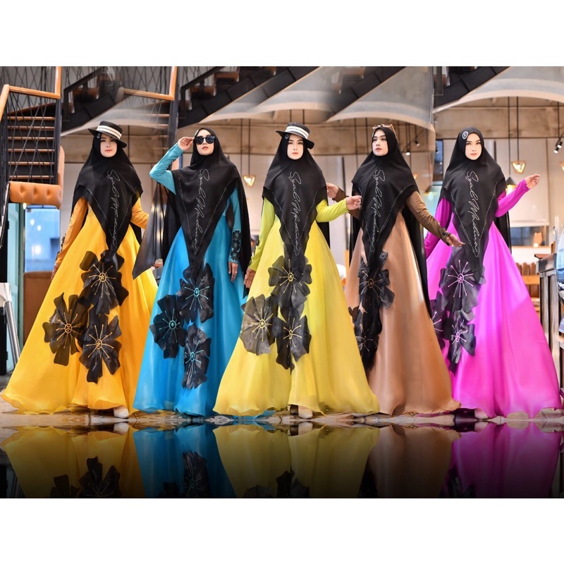 GAMIS HIMAWARI SYARI PREMIUM VOL.2 SERIES 5 COLOUR