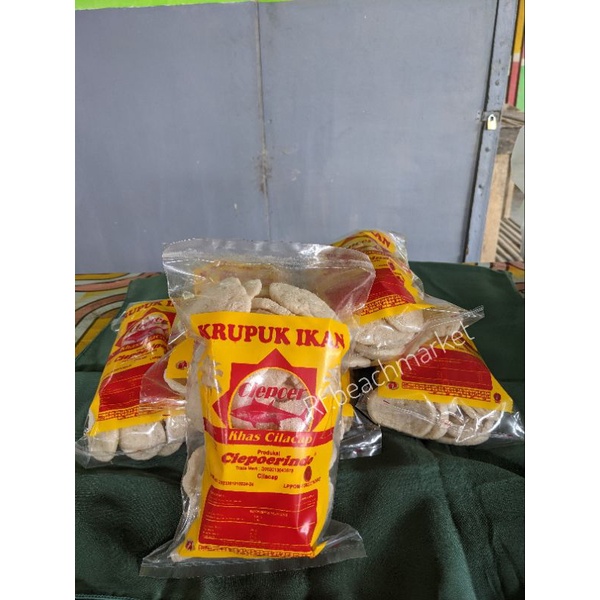 Jual Krupuk Ikan Tenggiri Original Khas Cilacap Shopee Indonesia