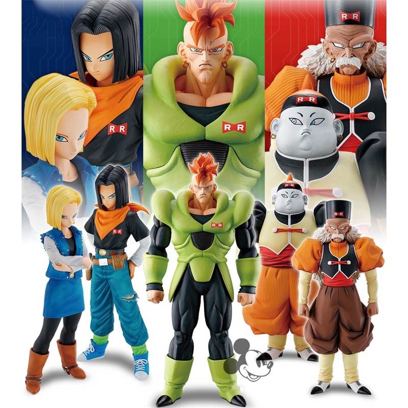 2022 Action Figure Karakter Anime Dragon Ball Z DBZ Android 17 Lapis lazuli 18 Bahan PVC