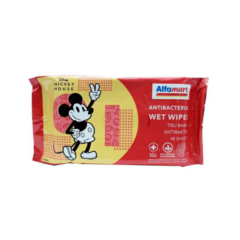Alfamart Disney Tissue Basah 48 s