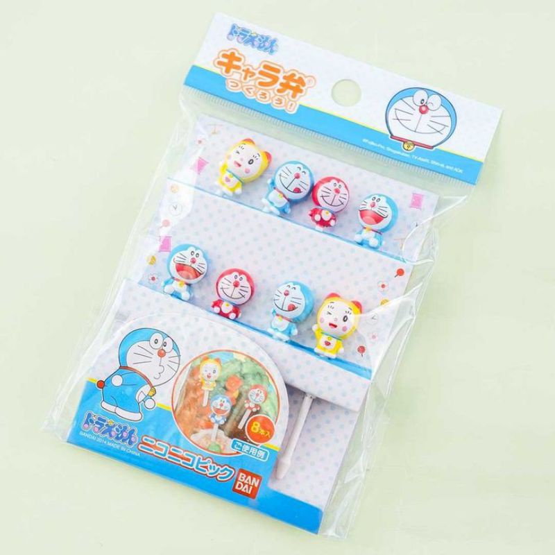 tusuk bento doraemon picks