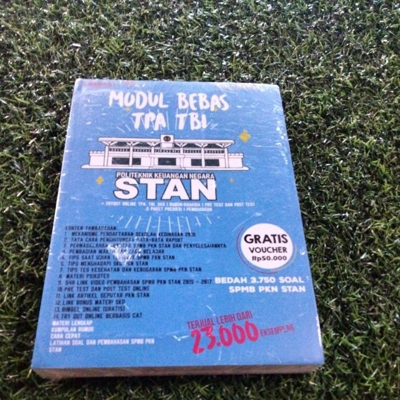 buku modul TPA tapi politeknik keuangan negara stan