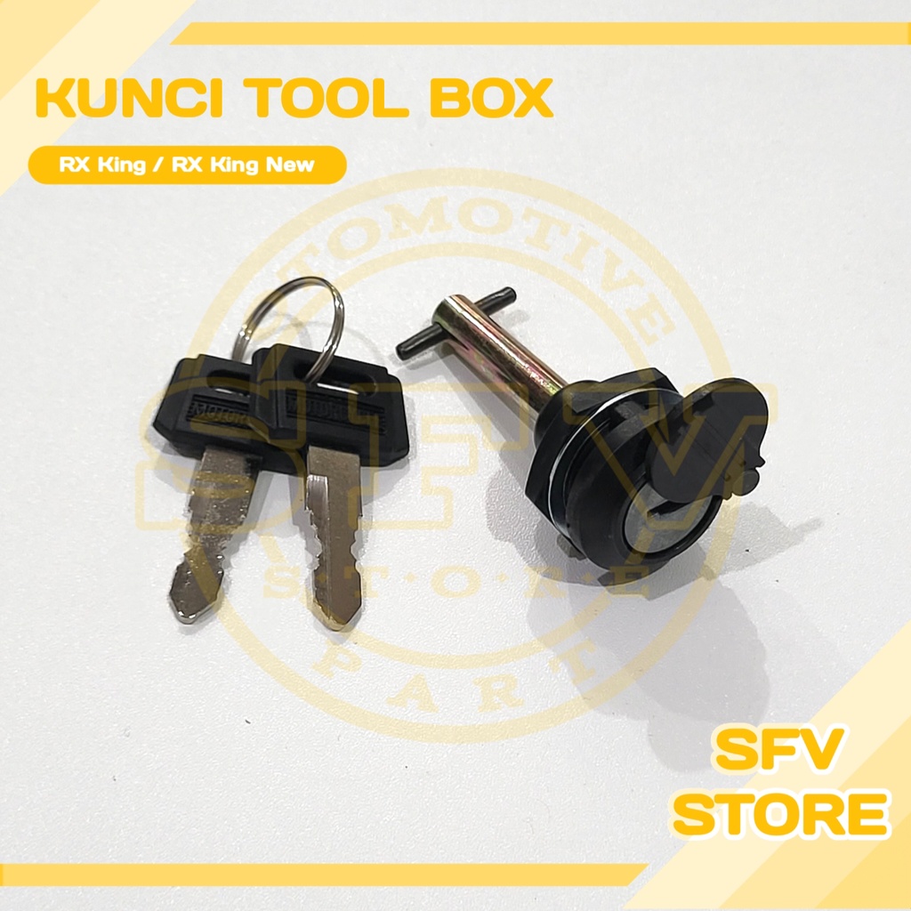 Kunci Tool Box RX King / Box Belakang RX King Model Standar
