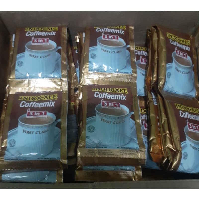 

Kopi Indocafe Coffemix renceng isi 10 sachet