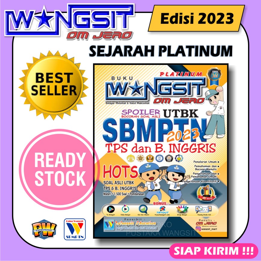 Jual Buku Wangsit Om Jero Utbk Snbt 2023 Buku Wangsit Tps Platinum 2023 Utbk Snbt Tps 2023 1889