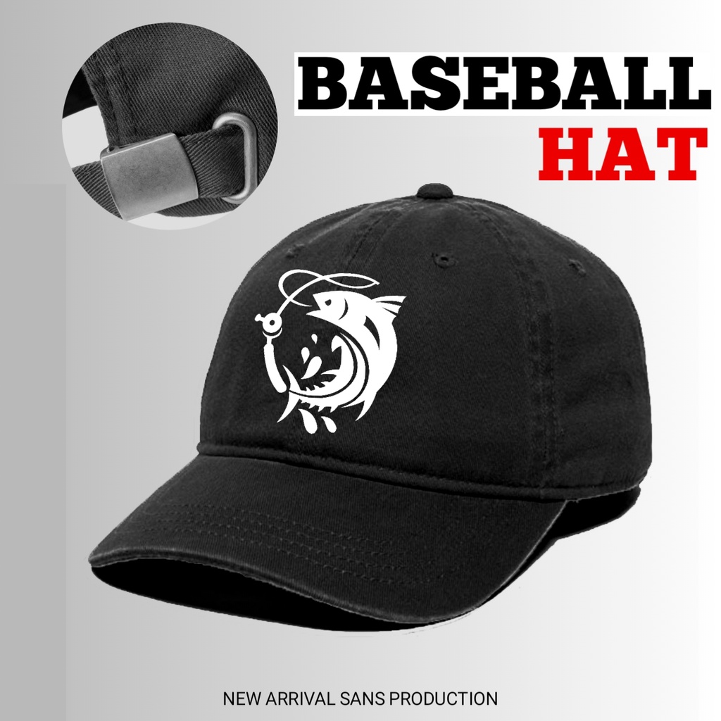 Topi Baseball Hat Premium - Topi Caps  Fishing Casual Pria & Wanita Dewasa