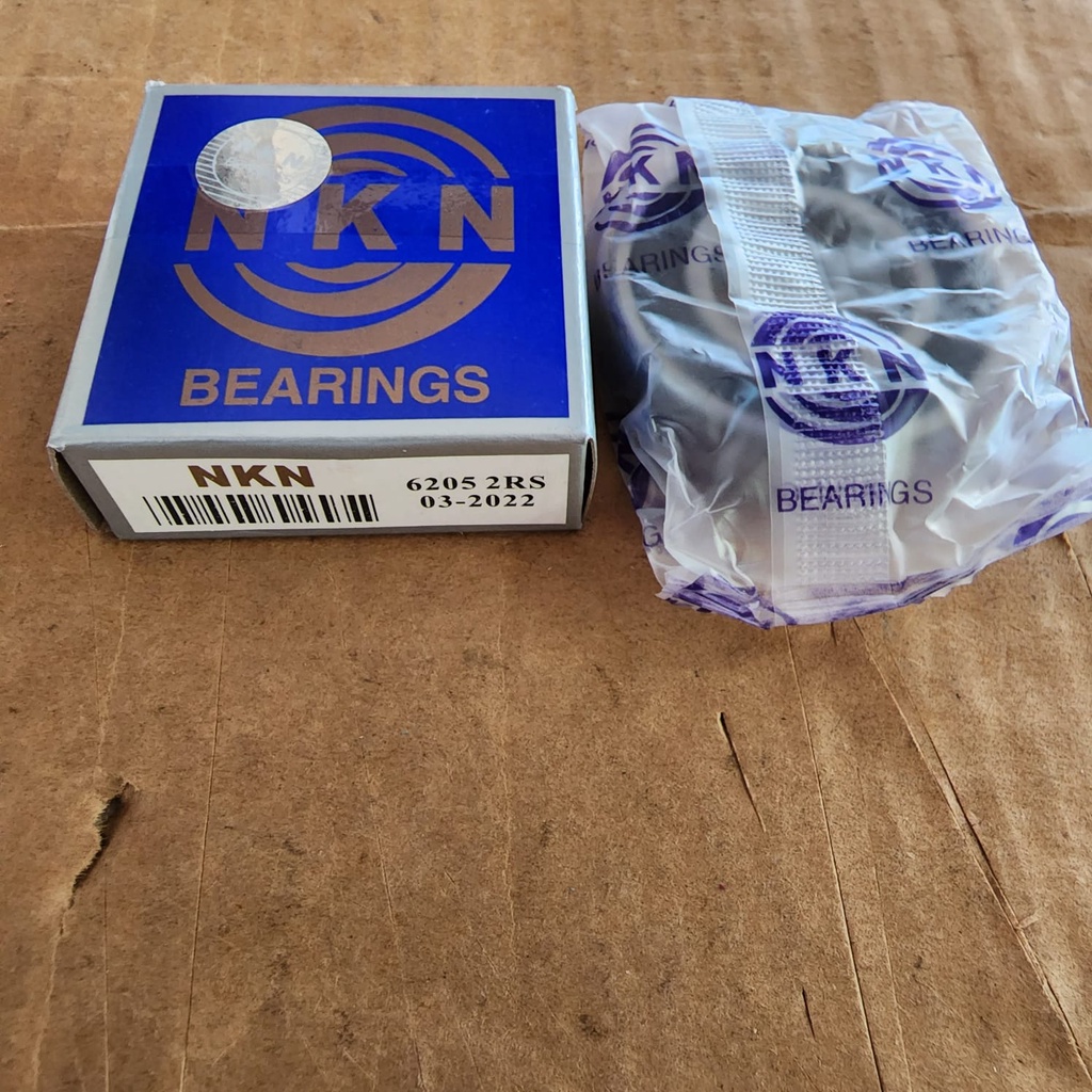 Bearing Lahar NKN 6205 2rs karet asli
