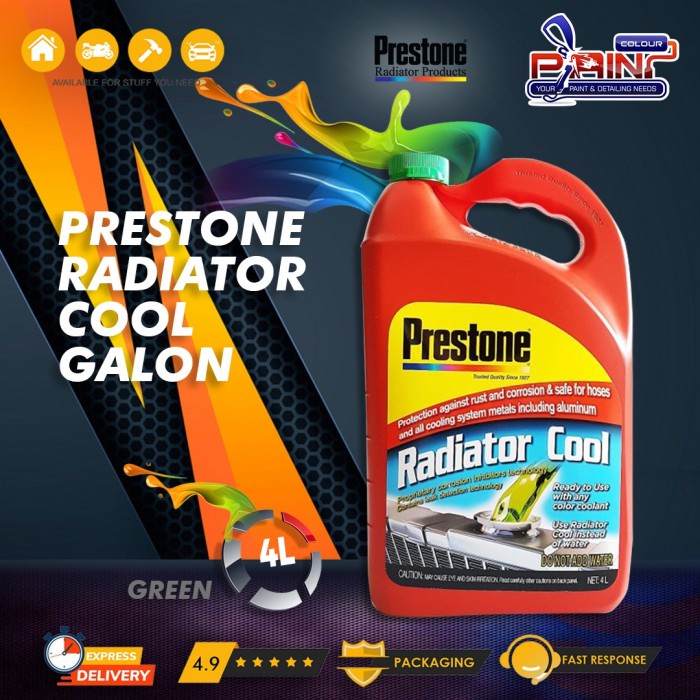 Prestone Radiator Coolant 4L - Merah