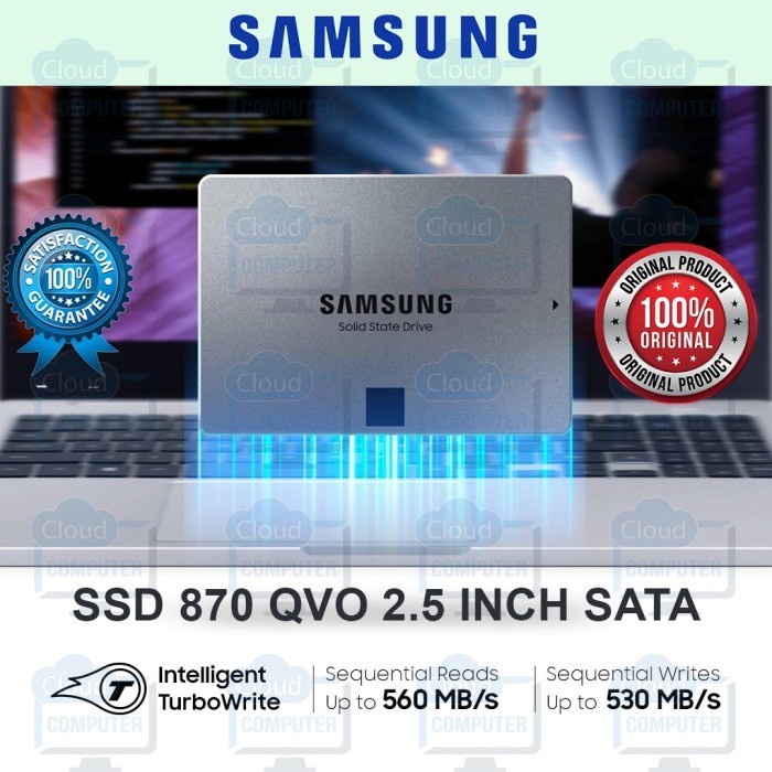 SSD SAMSUNG 870 QVO 8TB SATA 3