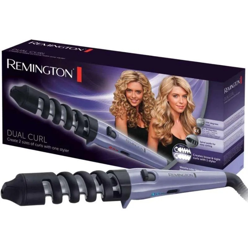 REMINGTON Dual Curl CI63E1 Hair Curler / Styler Catok Alat Pengeriting Rambut Original
