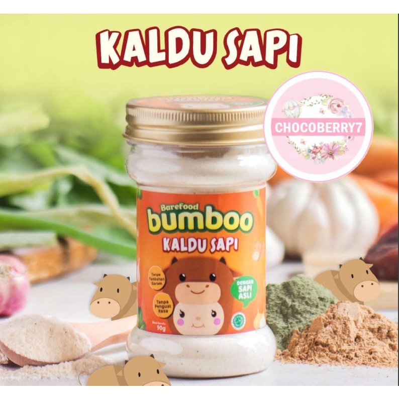 BUMBOO Kaldu Anak MPASI No MSG Tanpa Gula &amp; Garam Kaldu Ayam Jamur Sapi