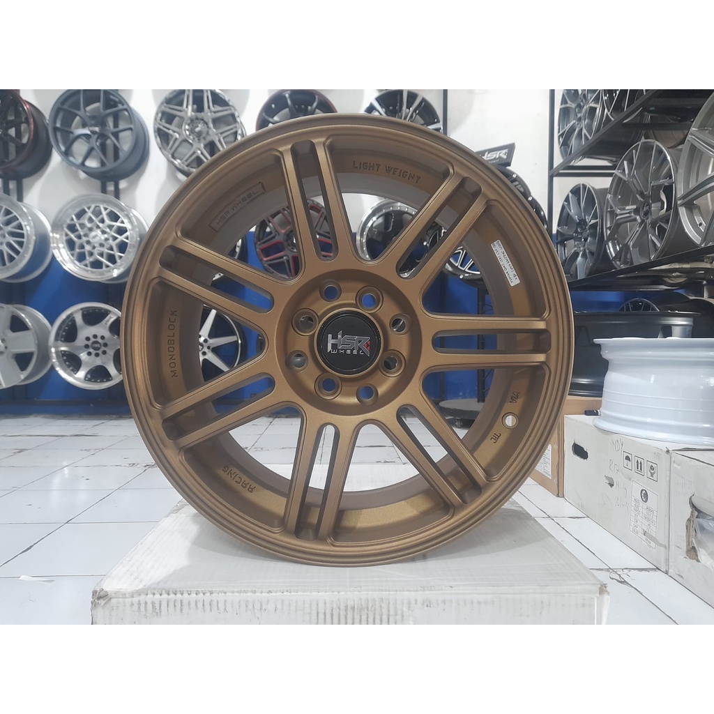 velg mobil jdm ring 16 hsr boon warna bronze velg jazz yaris brio avanza mobilio
