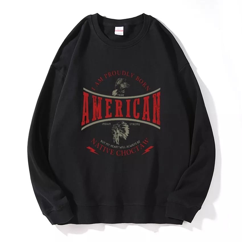 Sweater pria&amp;wanita size M|L,XL,XXL kualitas distro terbaru sweater AMERICAN-belibeli