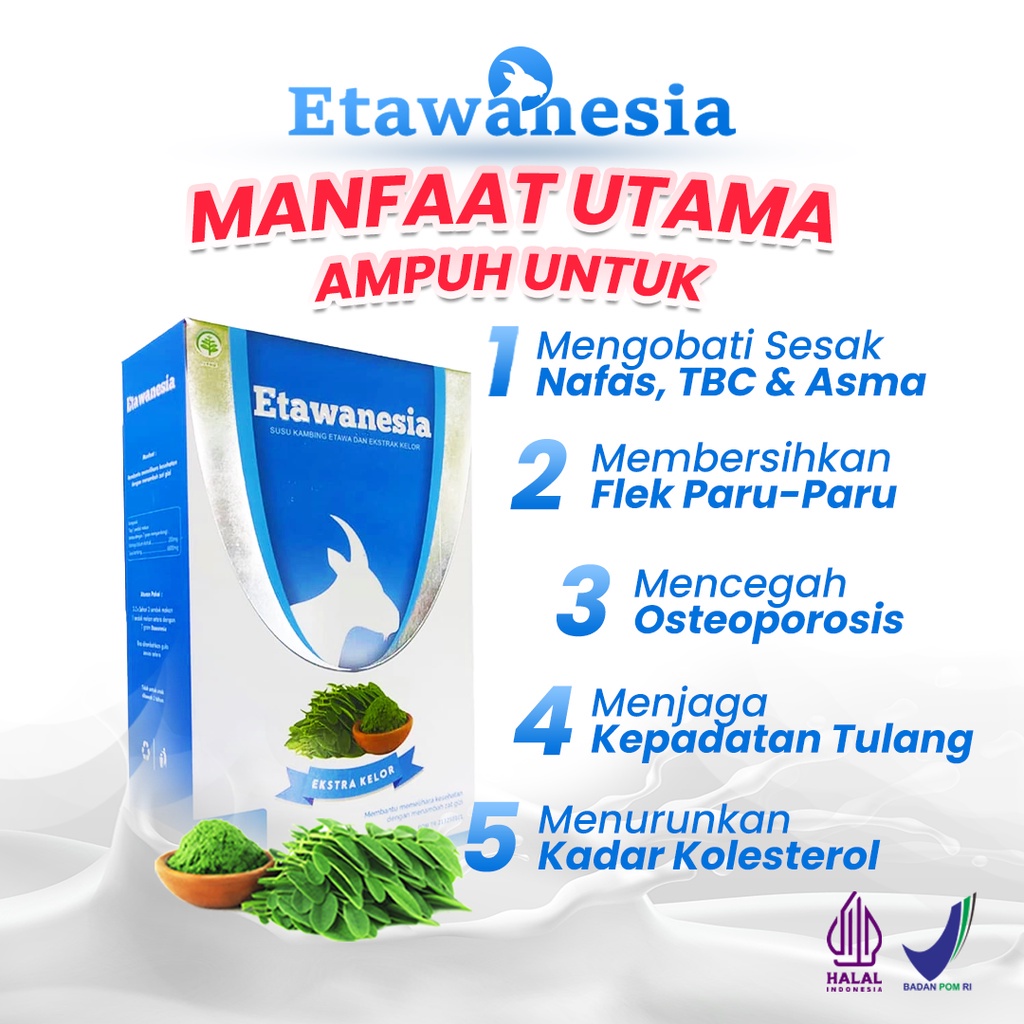 Susu Etawanesia Susu Kambing Etawa Premium Untuk Atasi Pernafasan Persendian Dan Kolesterol Kuatkan Daya Tahan Tubuh