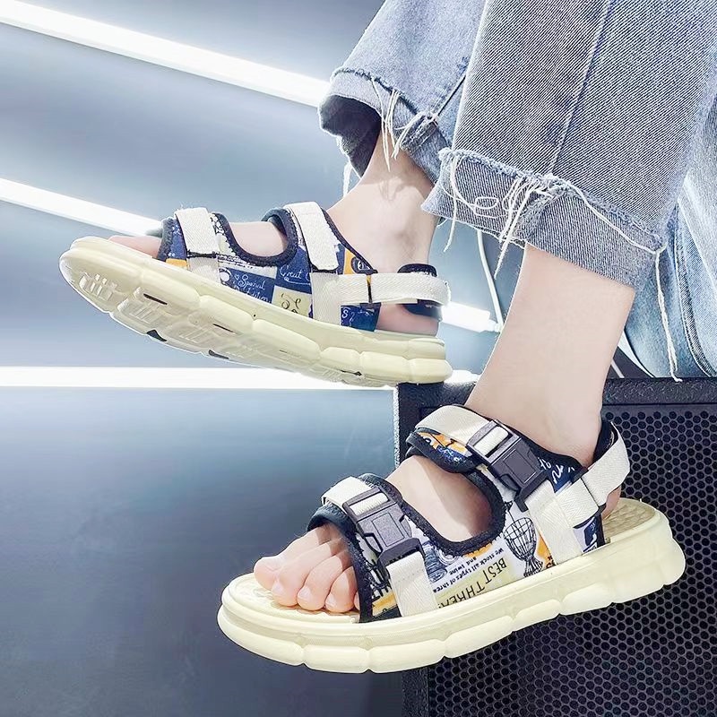 【Promo termurah7.7】SANDAL PRIA SANDAL GUNUNG PRIA-SANDAL GUNUNG PRIA ORIGINAL /SANDAL GUNUNG PRIA TERBARU/[FREE ONGKIR]Tali Belakang Yang BiSa DilepaS/Padat Semua Karet/Non-Slip Di Hari Hujan/Sendal Fashion Pria/Sendal Kasual Pria