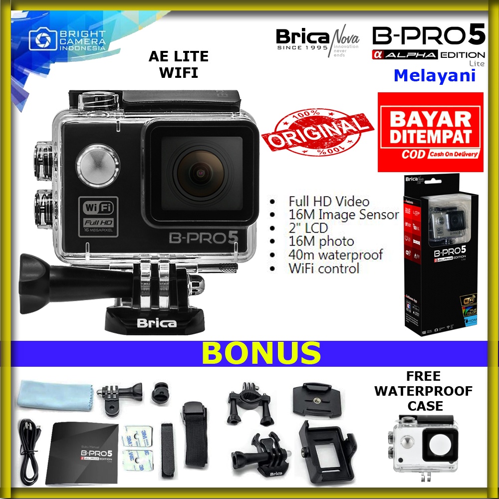 BRICA Bpro 5 Alpha Edition Lite - WIFI - Garansi Resmi 1 TAHUN