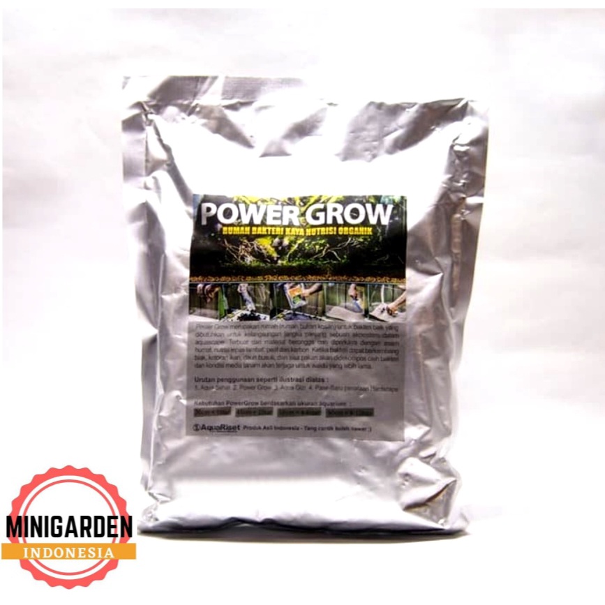 POWER GROW RUMAH BAKTERI AQUASCAPE POWERGROW KAYA NUTRISI ORGANIK