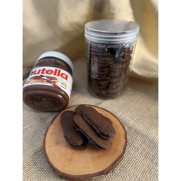 

lidah kucing nutella double choco
