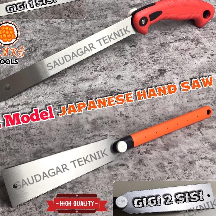 Gergaji Jepang Ryoba Gergaji Kayu Bambu PVC Hand Saw Ryoba