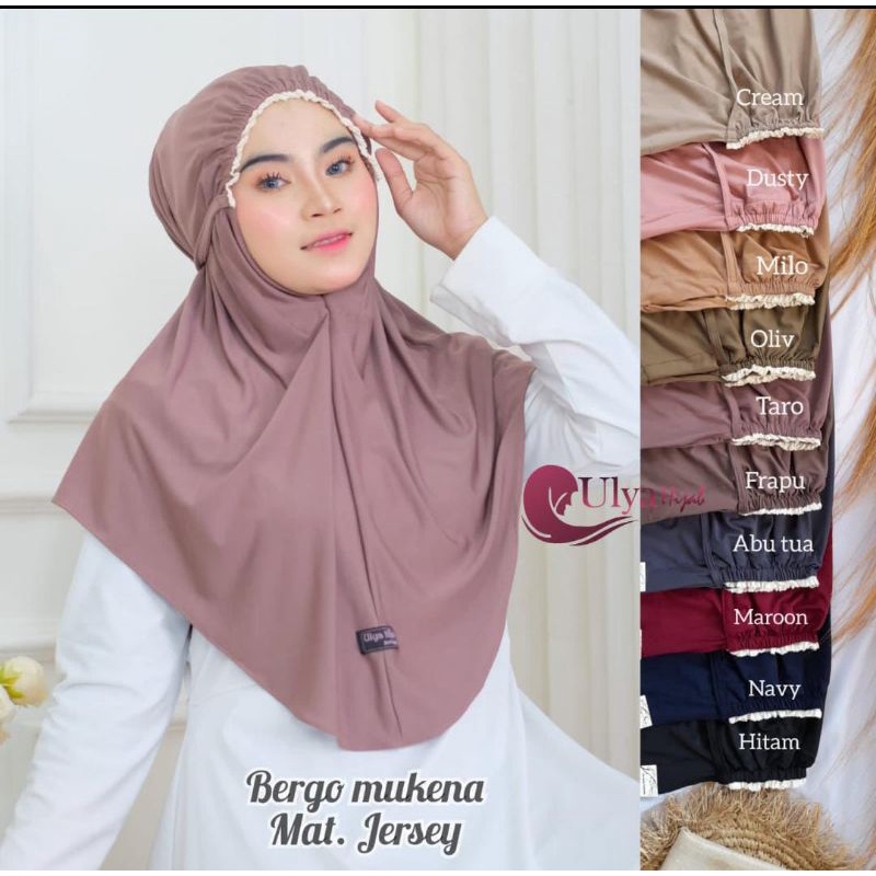 hijab bergo mukena by ulya