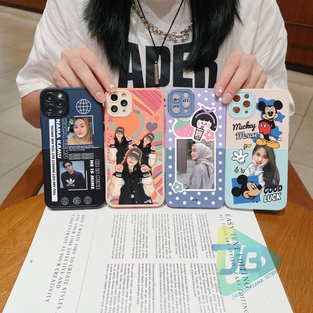 CASE SOFTCASE FYP CUSTOM 2 IN 1 CUSTOM FOTO FOR ALL TYPE HANDPHONE JB5980