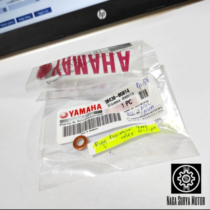 Ring blok seher Yamaha Vixion NVA NVL Jupiter MX King 90430-06014 ORI