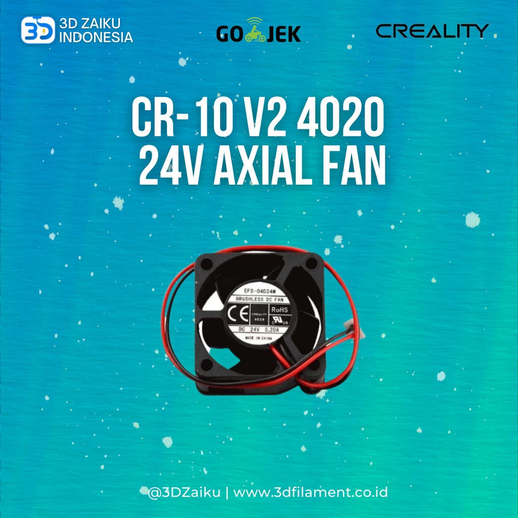 Original Creality 3D Printer 4020 24V Axial Fan