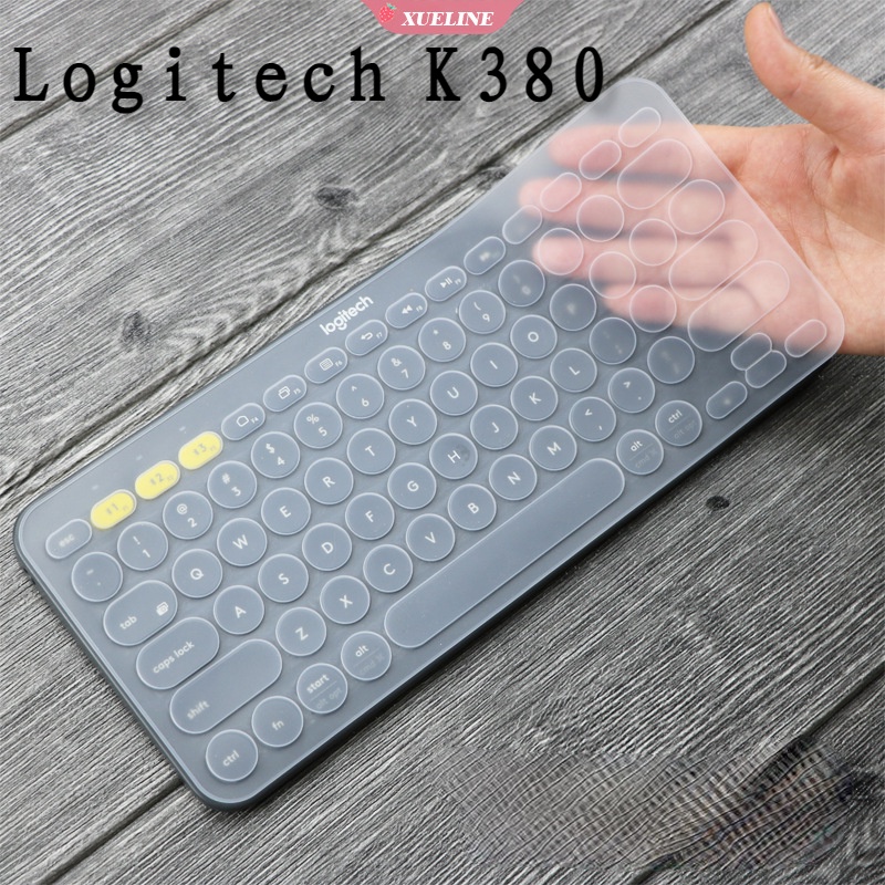 Logitech K380 skin Silikon Pelindung keyboard laptop ultra Tipis (ZXL)