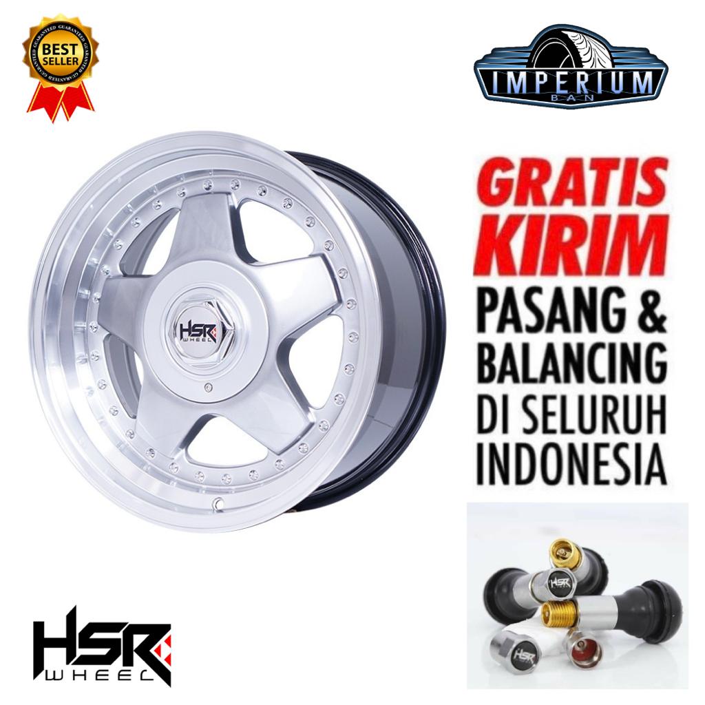 Velg Mobil Celong Velg Mobil Ring 17 Velg Hsr Aachen R17x7/8 Pcd 4x100-114,3 Gratis Ongkir