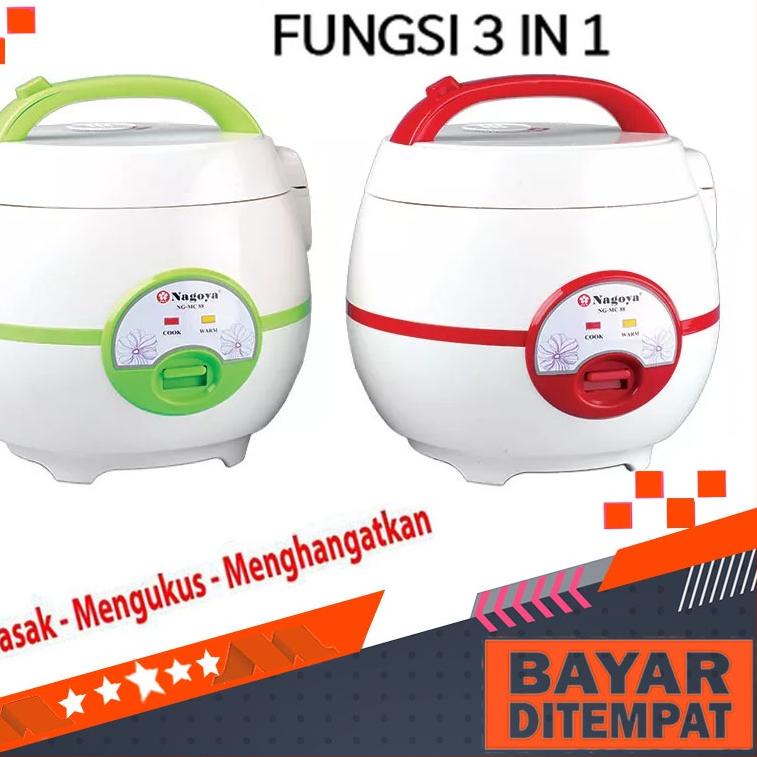 NAGOYA NGY-MC88 Mini Rice Cooker 1.2 L Fungsi 3in1 Rice cooker