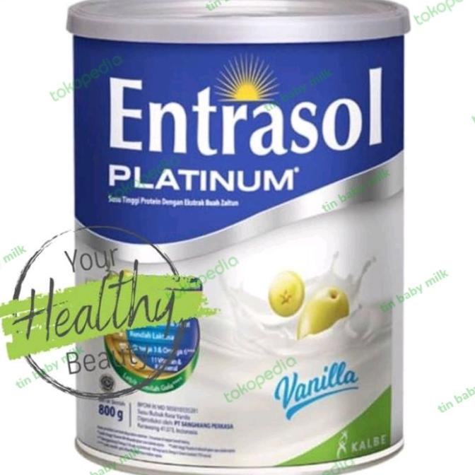 

[ COD ] entrasol platinum 800gr vanilla