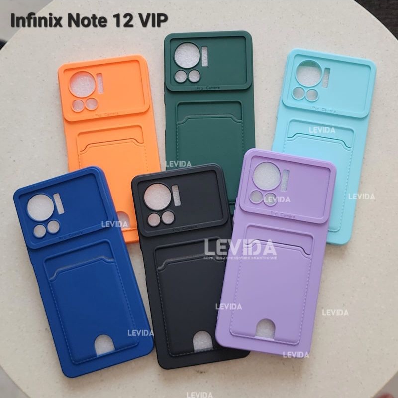 Infinix Note 12 VIP Infinix Note 12 G96 Infinix Hot 12 Softcase Prokamera Silicon Matte Card Case Sl