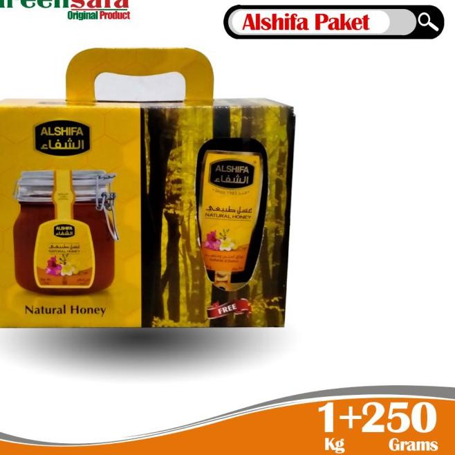 

IDH2t7S--Madu ALSHIFA 1KG ASLI Madu Murni Al shifa 1 KG Free 250gr