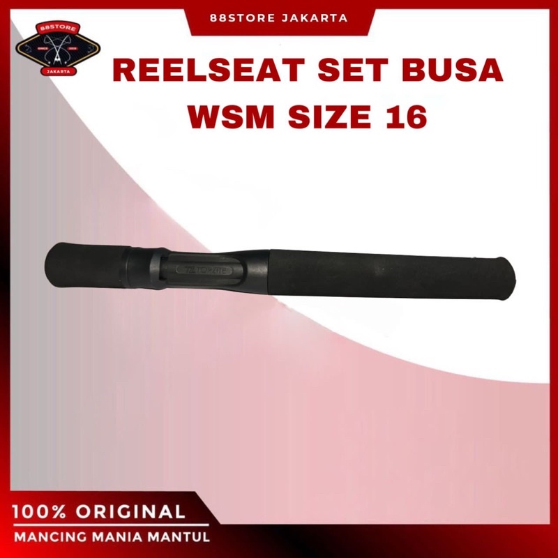 reelseat torzite wsm set busa size 16