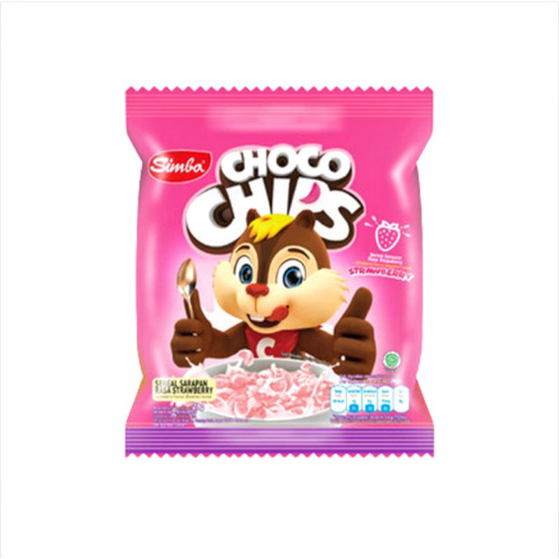 

Simba Choco Chips Strawberry 28gr - 1pack 5pcs