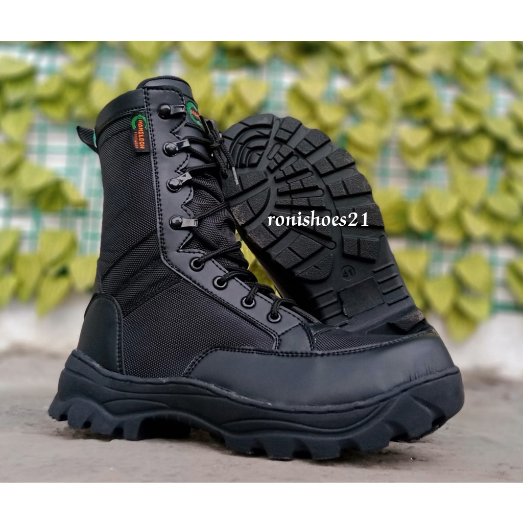 Sepatu pdl weba jatah TNI Sepatu Dinas Safety Boot Tactical Chameleon original