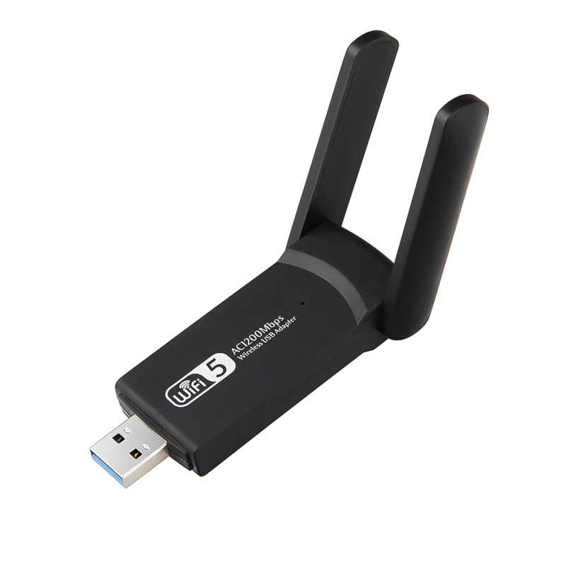 ICANING USB WiFi Transmitter Dongle Adaptor 802.11ac 1200Mbps - AC1200